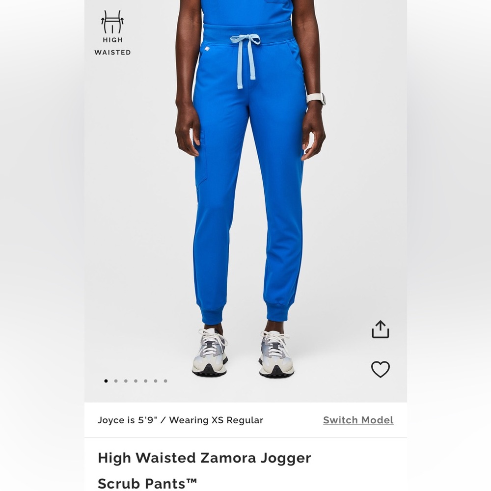 Zamora high waisted scrub pants